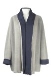 Austriandesign vest, Jacken Mantel blauw/beige