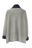 Austriandesign vest, Jacken Mantel blauw/beige
