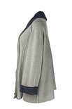 Austriandesign vest, Jacken Mantel blauw/beige