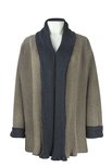 Austriandesign vest, Jacken Mantel antraciet/beige