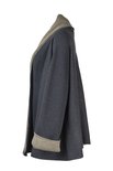 Austriandesign vest, Jacken Mantel antraciet/beige