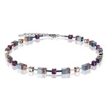 Coeur de Lion Ketting 4015/ /0824 Amethyst