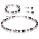 Coeur de Lion Oorbellen 2838/ /0838 Purple-Rose