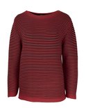 EO-design Trui rood zwart