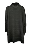 EO-design Vest lang zwart grijs