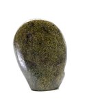 Stenen beeld embryo glad 1 persoon, 9 cm hoog, bruin