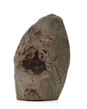 Stenen beeld embryo natural 1 persoon, 10 cm hoog, bruin