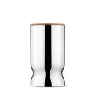 Georg Jensen Alfredo voorraadbus 1000 ml met houten deksel