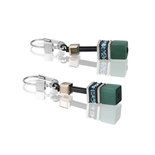 Coeur de Lion Oorbellen 2838/ /0537 Multicolor Green-Petrol