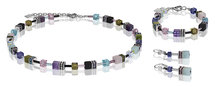 Coeur de Lion Oorbellen 4905/ /1562 Multicolor Gemstone Vintage