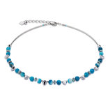 Coeur de Lion Ketting 4894/ /0600 Turquoise