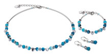 Coeur de Lion Ketting 4894/ /0600 Turquoise