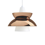 Louis Poulsen Doo-Wop hanglamp, verlichting RVS, Koper of Messing