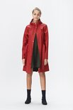 Rains Regenjas Curve Jacket rood 1206-20