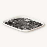 Marimekko servies Oiva schotel wit/zwart 067845-090