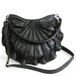 by-Lin Tas Lotus Leaf zwart 101152 lotusblad