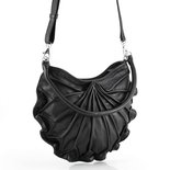 by-Lin Tas Lotus Leaf zwart 101152 lotusblad