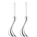 Georg Jensen Cobra kandelaar groot set van 2