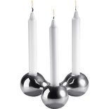 Georg Jensen kandelaar Arne Jacobsen 3 kaarsen