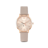 Coeur de Lion Horloge 7601/ /1036 Champagne Sunray Lederen band