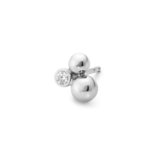 Georg Jensen sieraad, oorbellen Grape 551N 0,07 CT