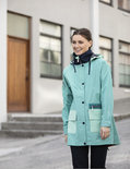 Blaest regenjas model Copenhagen wit
