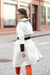 Blaest regenjas model Barcelona wit