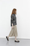 Mc Verdi 692B oversized blouse antraciet