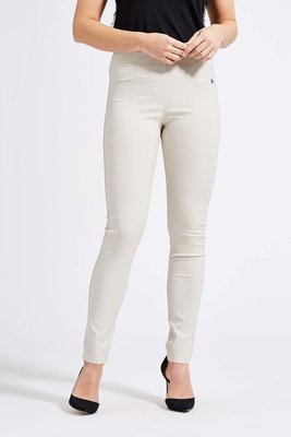 Laurie broek, model Vicky Slim basis viscose sand 27016-25137