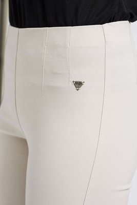 Laurie broek, model Vicky Slim basis viscose sand 27016-25137