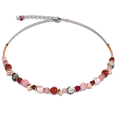 Coeur de Lion Ketting 4864/ /0319 Red-Rose