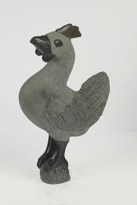 Stenen beeld uniek dier, Rooster, haan