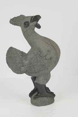 Stenen beeld uniek dier, Rooster, haan
