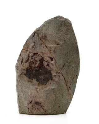 Stenen beeld embryo natural 1 persoon, 10 cm hoog, bruin