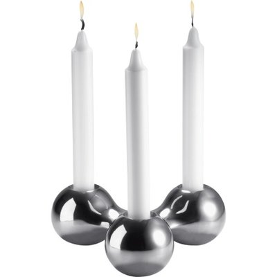 Georg Jensen kandelaar Arne Jacobsen 3 kaarsen