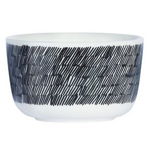 Marimekko servies Oiva schaaltje wit/zwart 2,5 dl 066010-190