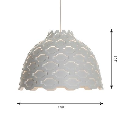 Louis Poulsen LC Shutters hanglamp, verlichting