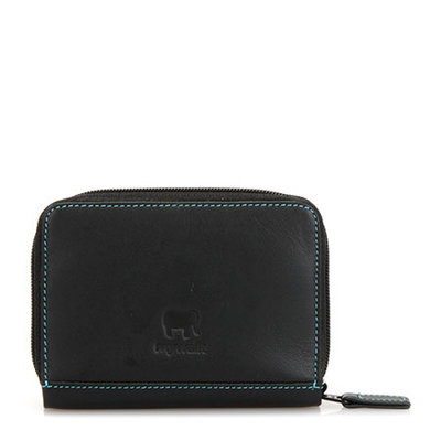 MyWalit Zip Around Credit Card Holder RFID Black Pace 1432-4