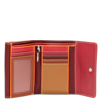MyWalit Double Flap Wallet Berry Blast 250-18
