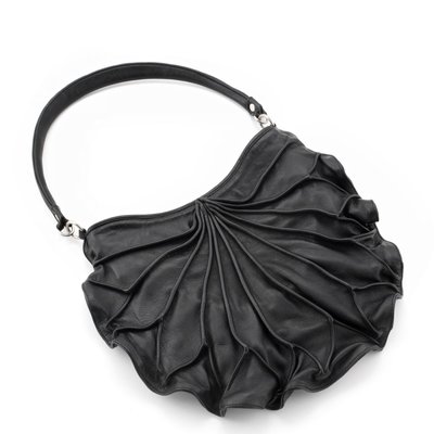 by-Lin Tas Lotus Leaf zwart 101152 lotusblad