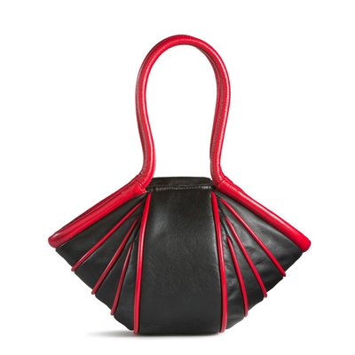 by-Lin Tas Ladystripe zwart/rood 140916 lieveheersbeestje gestreept