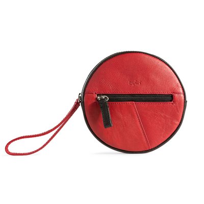 by-Lin Tas Round Purse rood/zwart 170903