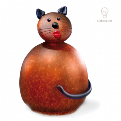 Glasstudio Borowski Fat Filou Amber