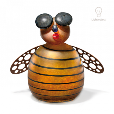 Glasstudio Borowski Biene Amber