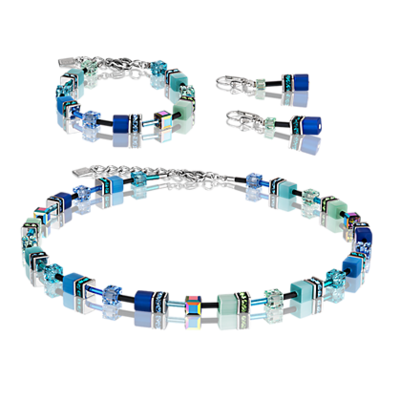 Coeur de Lion Oorbellen 2838/ /0705 Blue-Green