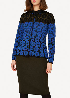 Oleana Cardigan 350 W blue black