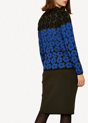 Oleana Cardigan 350 W blue black
