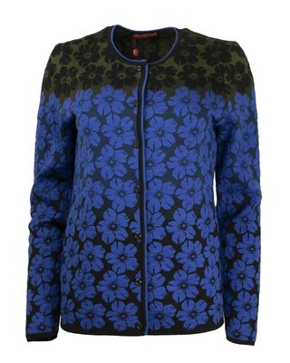 Oleana Cardigan 350 W blue black