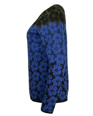 Oleana Cardigan 350 W blue black