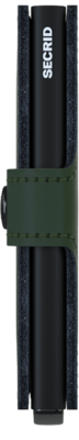 Secrid Miniwallet M Matte Green Black portemonnee